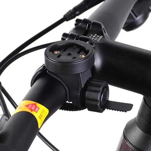 Miniatura 7 de Soporte delantero para computadora de bicicleta, soporte de manillar ajustable para computadoras de ciclismo, luces y cámaras, ajuste universal para