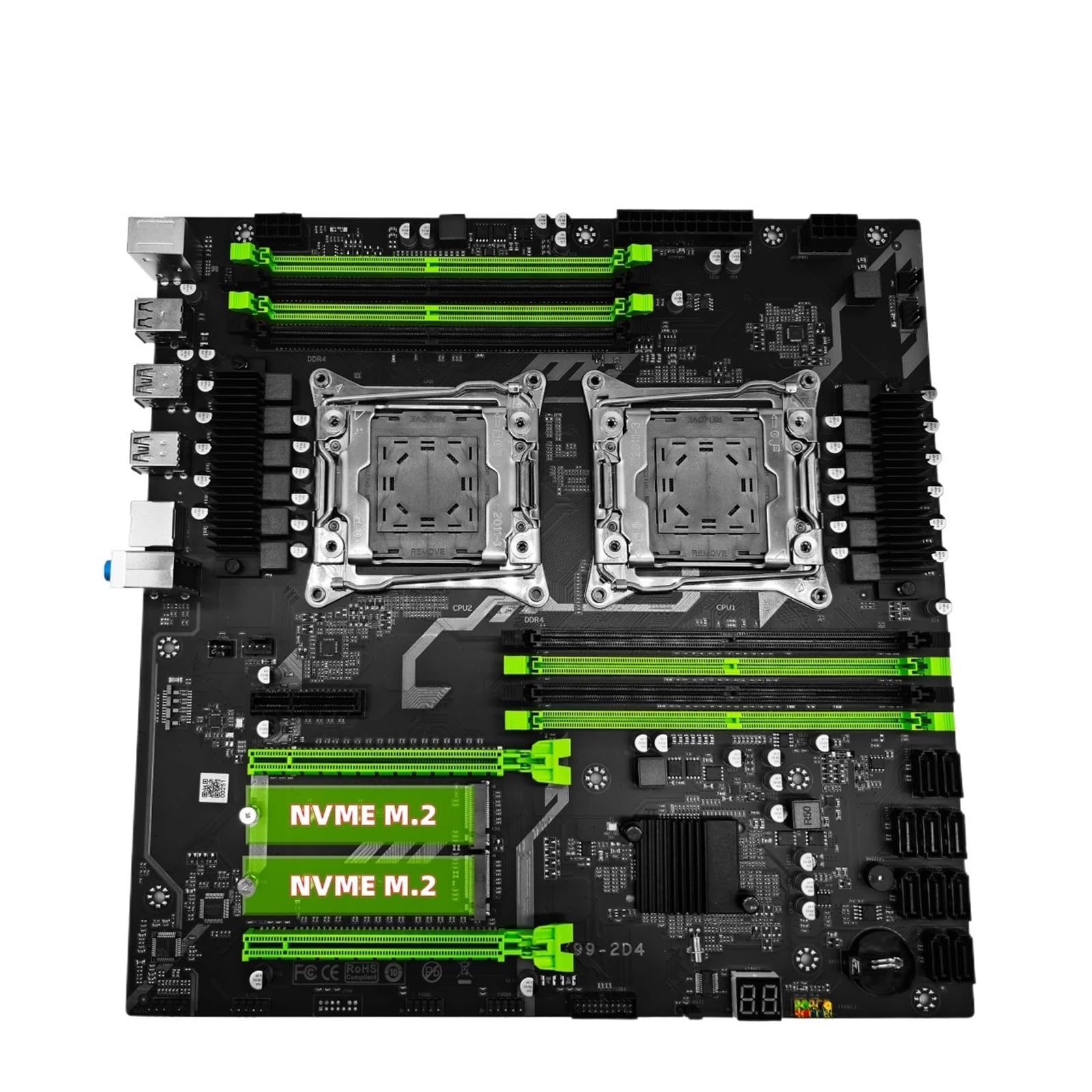 X99 E5 2680 V4 zestaw podwójnej płyty głównej z DDR4 32 GB 2011-3 M.2 do komputerów do gier biurowych