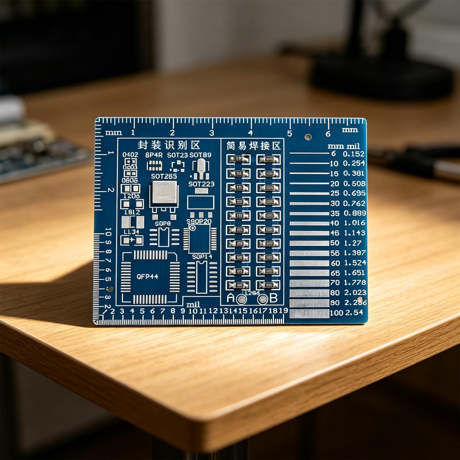 ISolderStore Kit elettronico fai da te SMD Kit di pratica di saldatura Kit fai da te Progetto di saldatura per adolescenti bambini adulti regalo di Natale del Ringraziamento