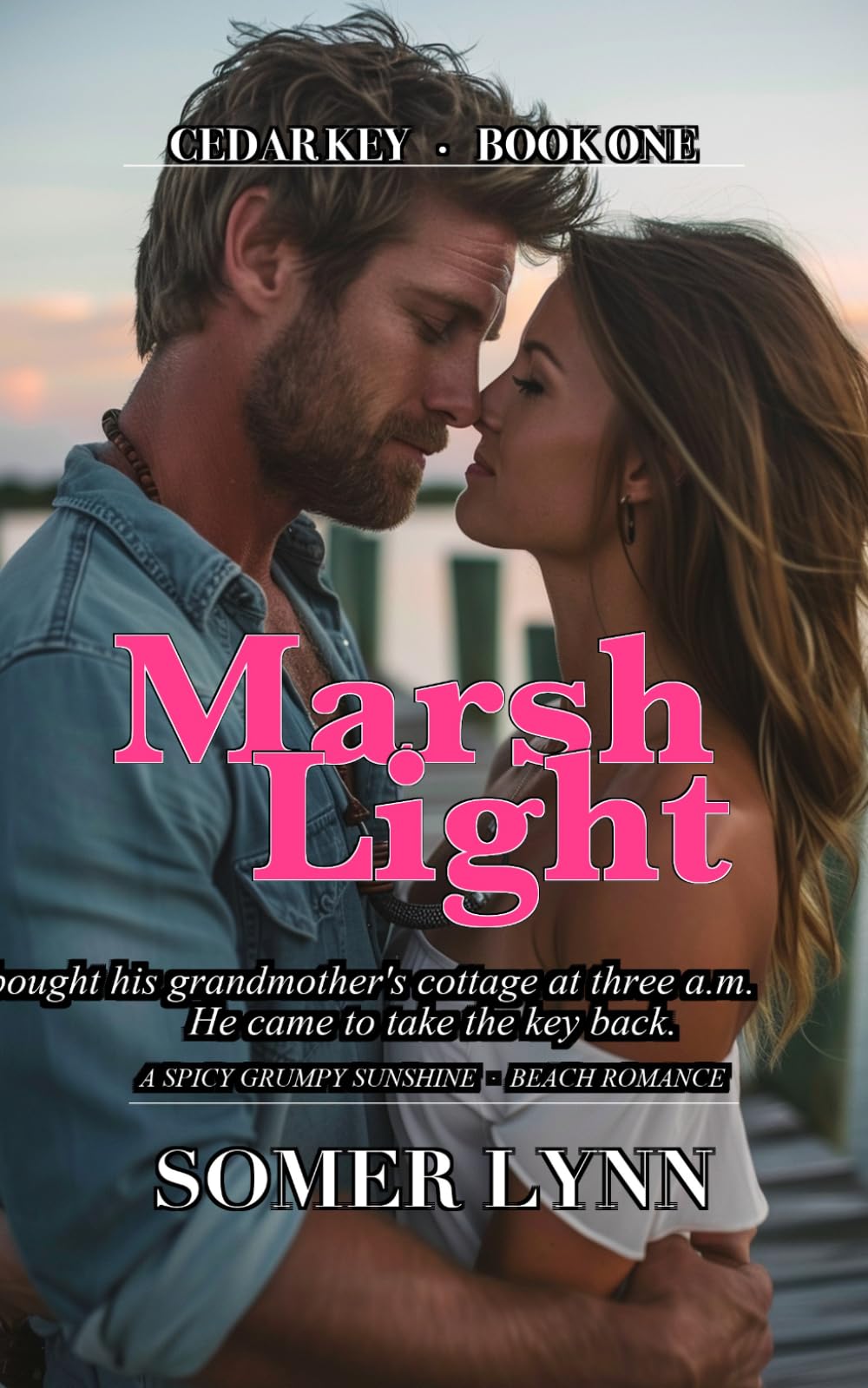 Marsh Light: A Spicy Grumpy Sunshine Beach Romance (Cedar Key Book 1)