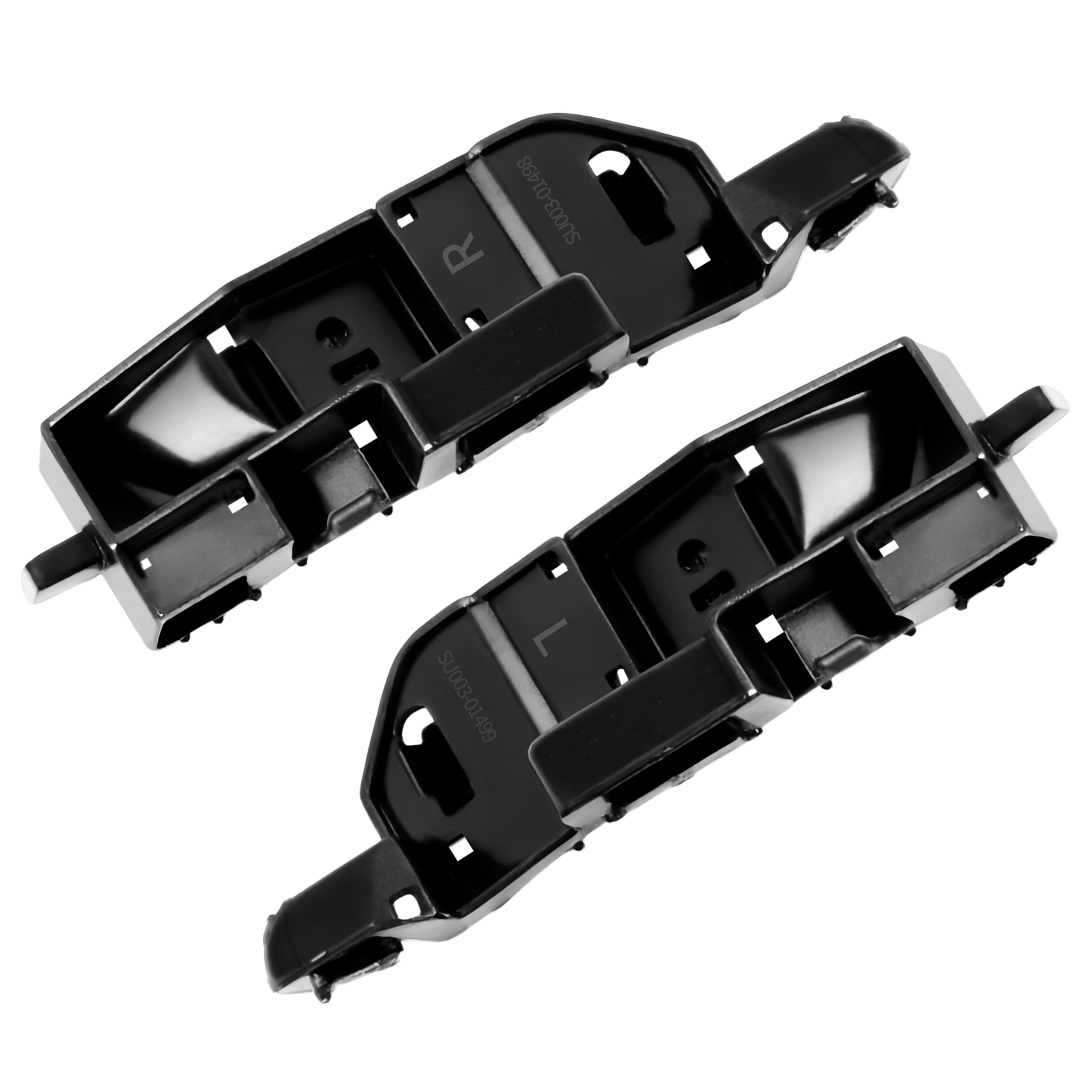 パーツ F.R Amazon.com: 1Pair Front Bumper Side Brackets Set Driver and