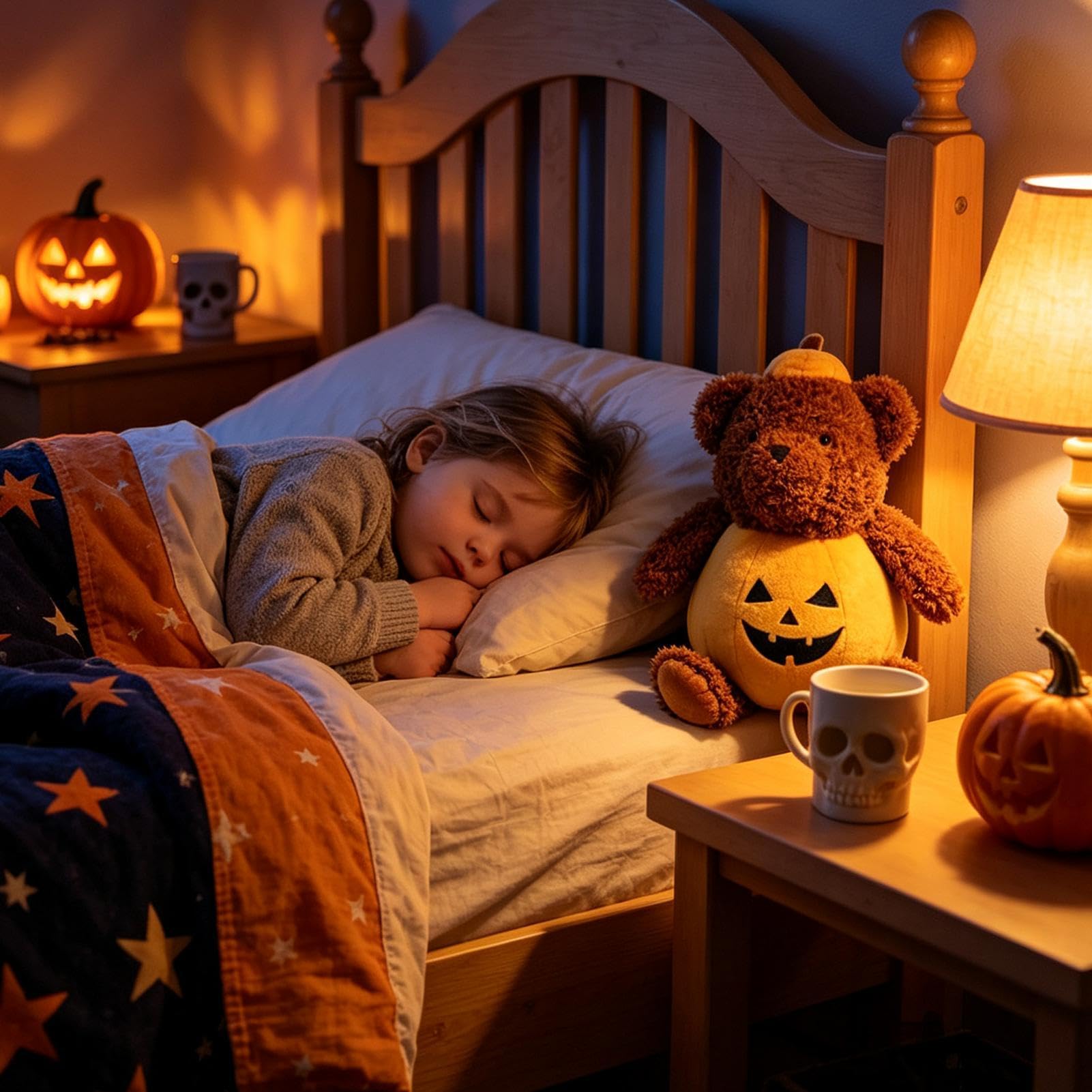 Peluches Halloween lindo cojín suave decorativo de calabaza otoñal juguete
