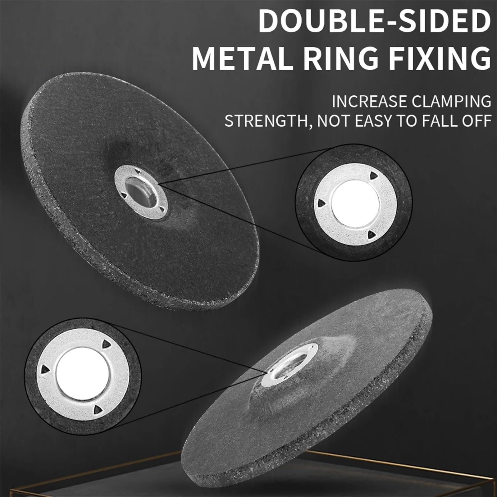 3-calowe szlifierki kątowe Tarcze ścierne 2/5/10 szt. Przysłona 10/16 mm - Szlifowanie ścierne Cięcie Polerowanie Akcesoria do metalu(16mm bore,10pcs)