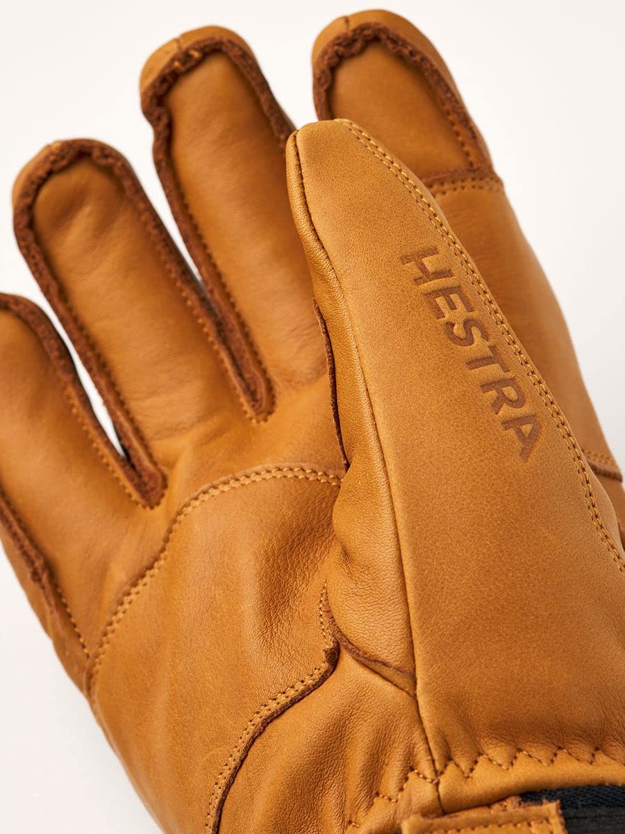 HESTRA Fall Line 5-palcowy - brązowy