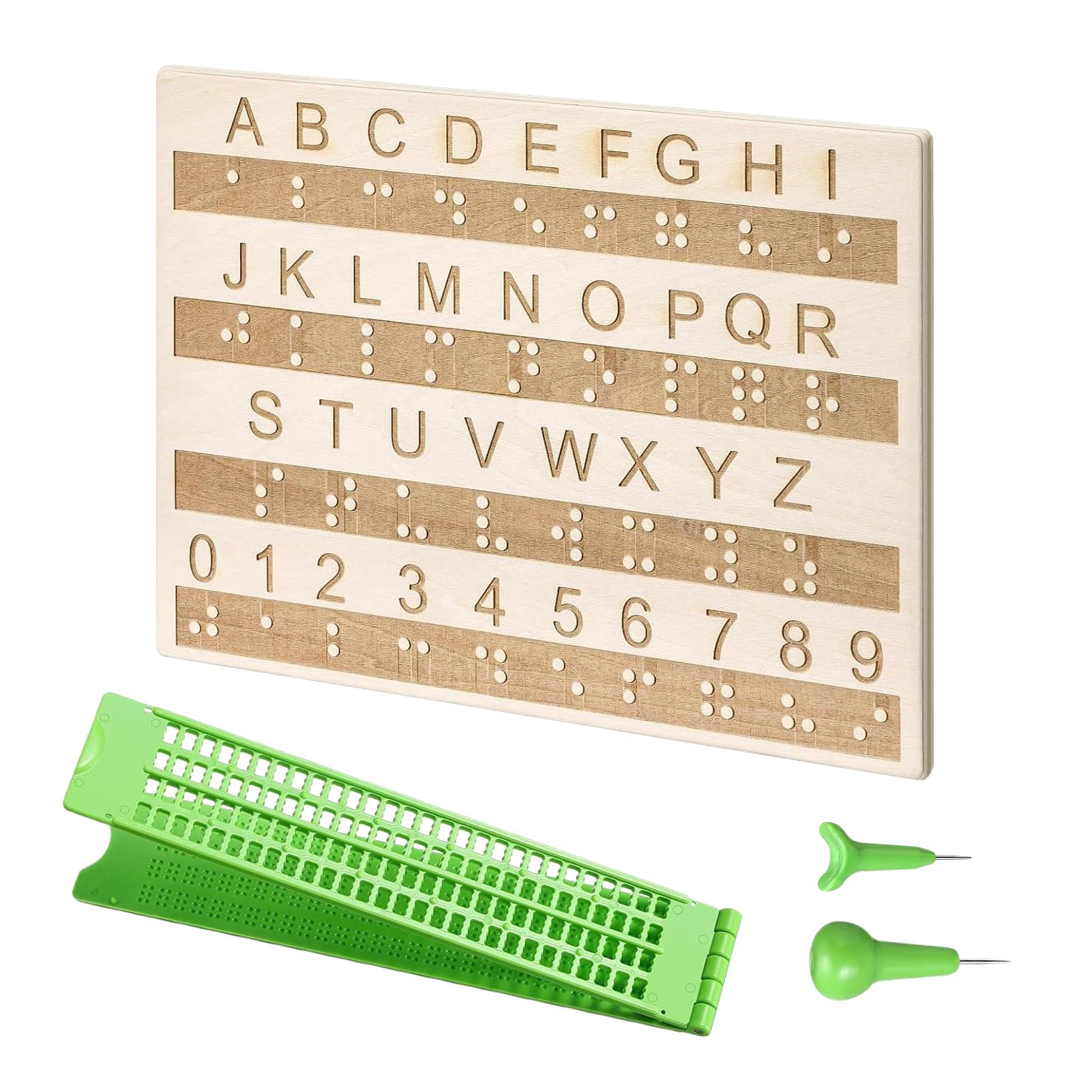 Kit d'écriture braille portable résolvant les difficultés d'apprentissage tactile - 8
