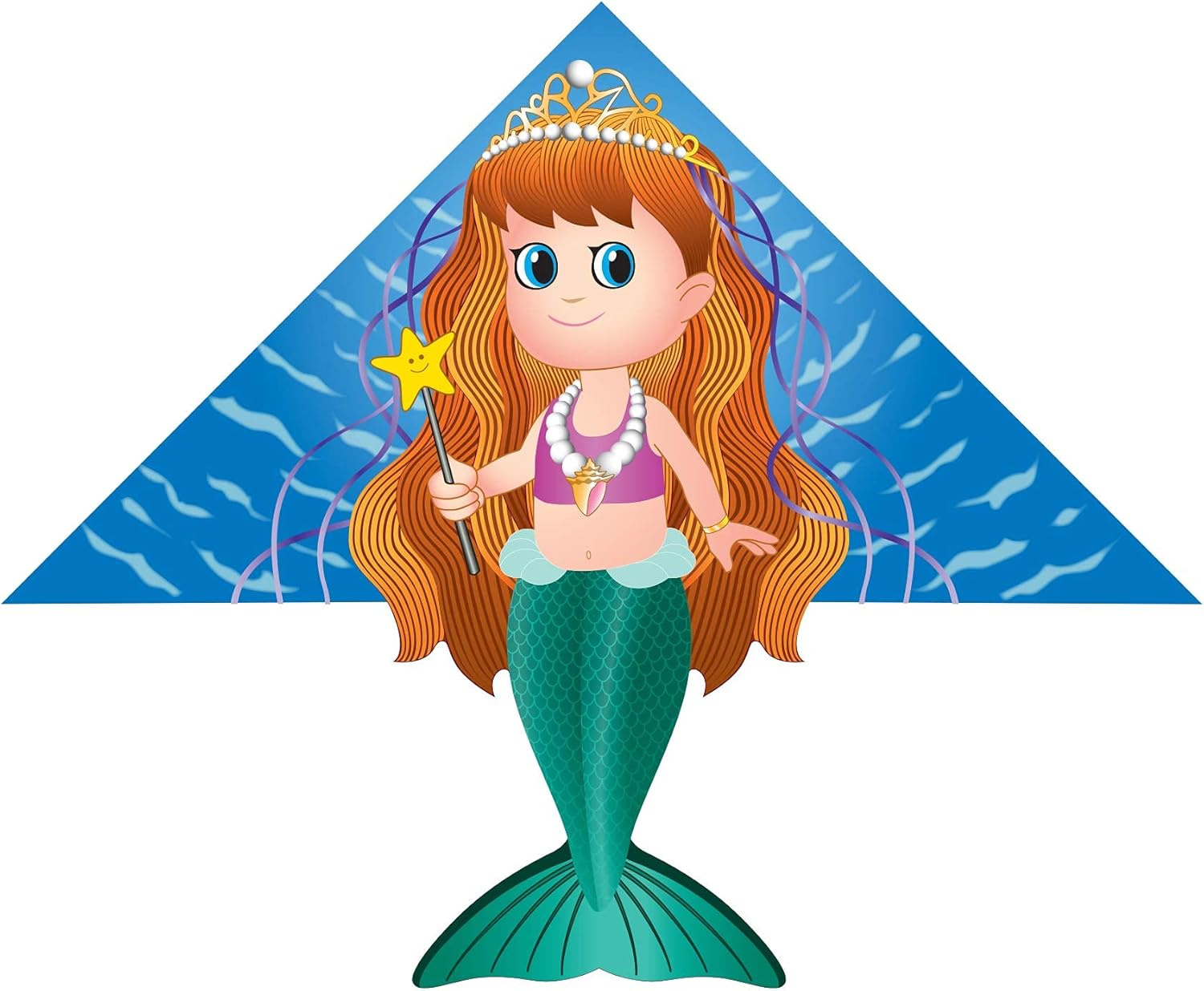 WindNSun Delta Xt Wide Polyester Ripstop Tree Frog Delta Kite, 54 inches