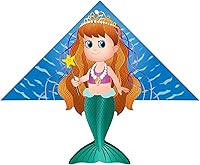 Vista 8 de WindNSun Delta Xt Wide Polyester Ripstop Velero Delta Kite, 54 pulgadas