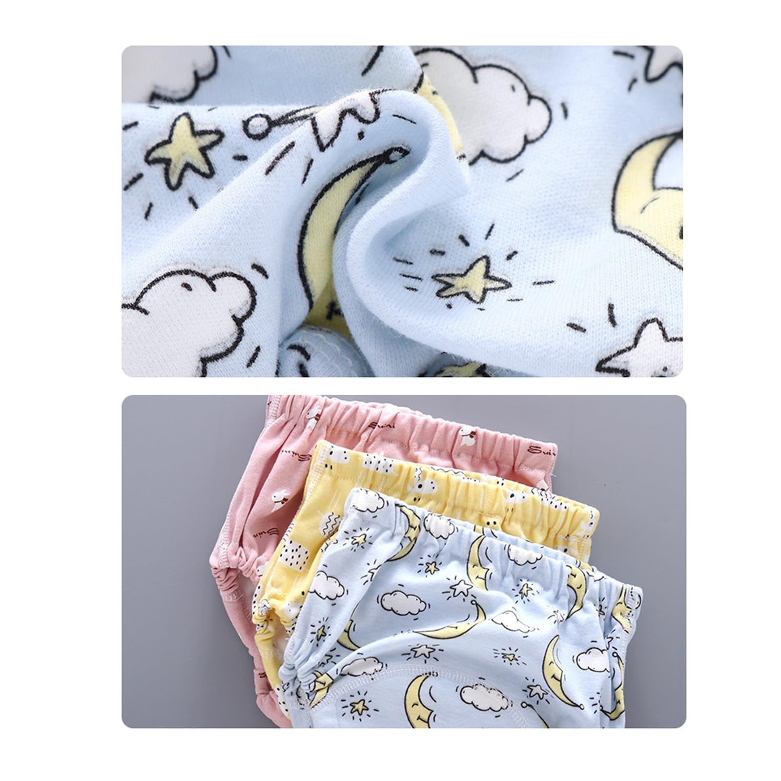 Training Pants, Trainingshose, Underwear-Potty Training Underwear, Leakproof for Boys and Girls (5pcs-c,M)