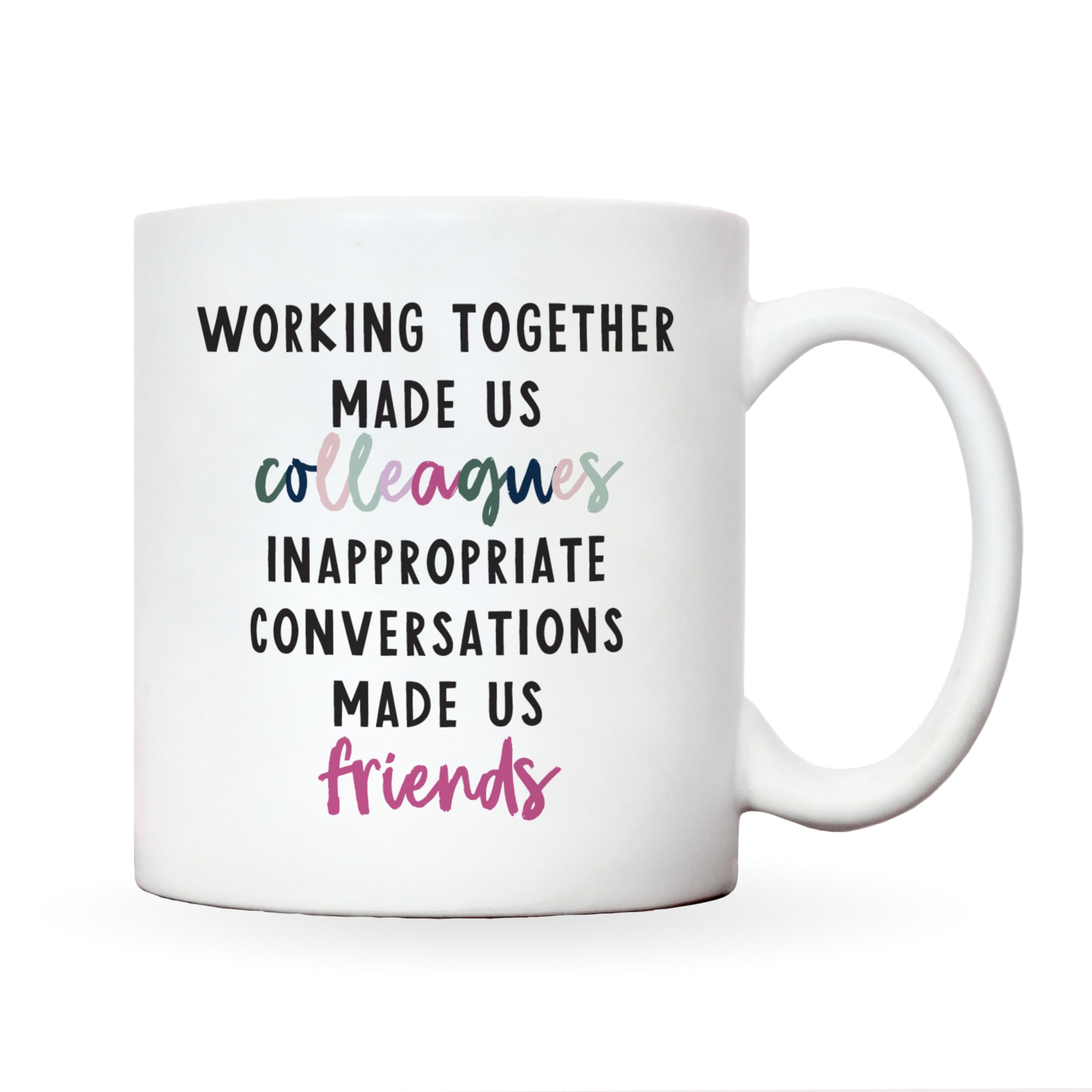 Funny Gifts for Work Colleague Gifts for Women or Men Funny Mugs for Women Novelty Mug Silly Gifts, Work Bestie Gifts