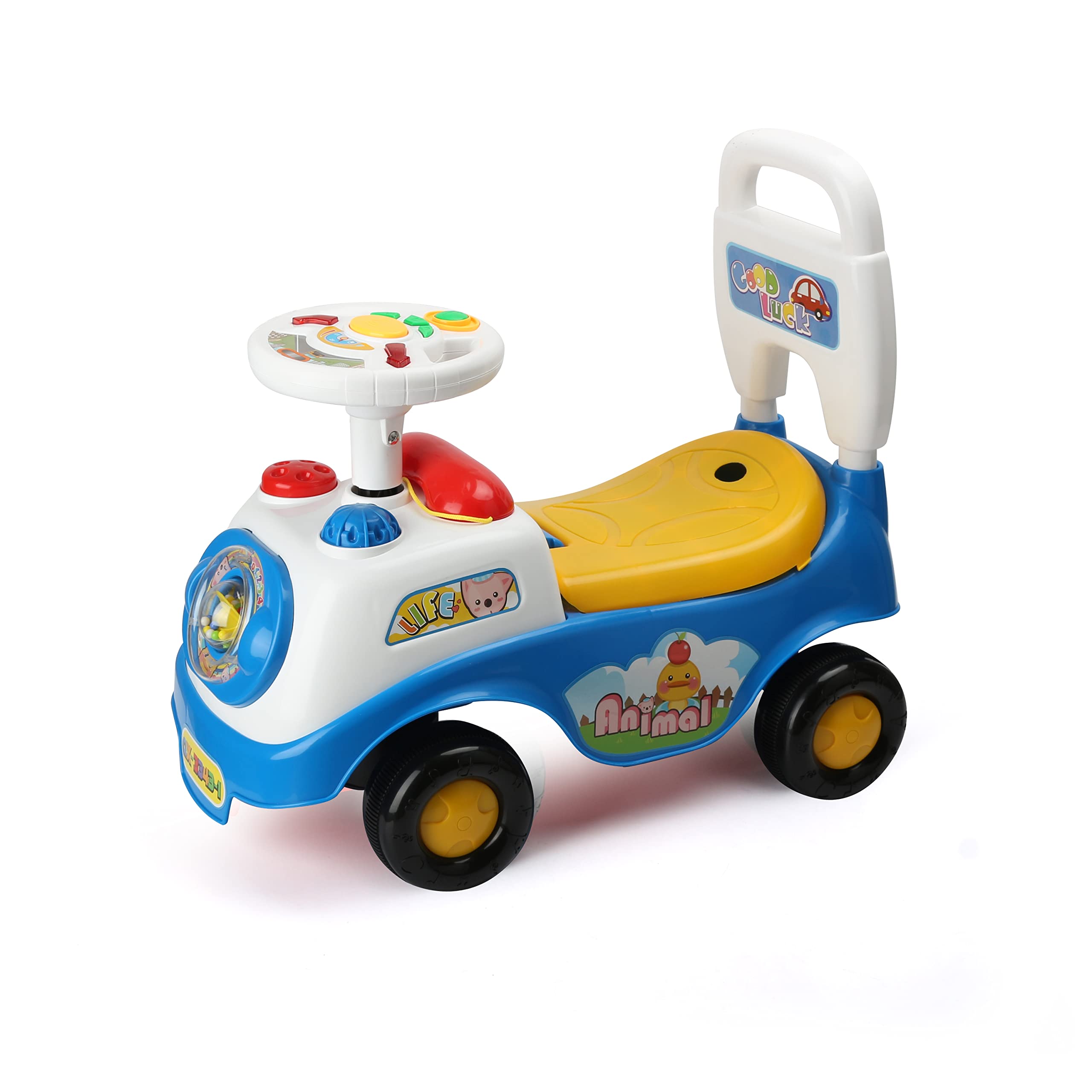 Buy Ossian Baby Ride On Car Colourful Fun Play Sit Push Along First