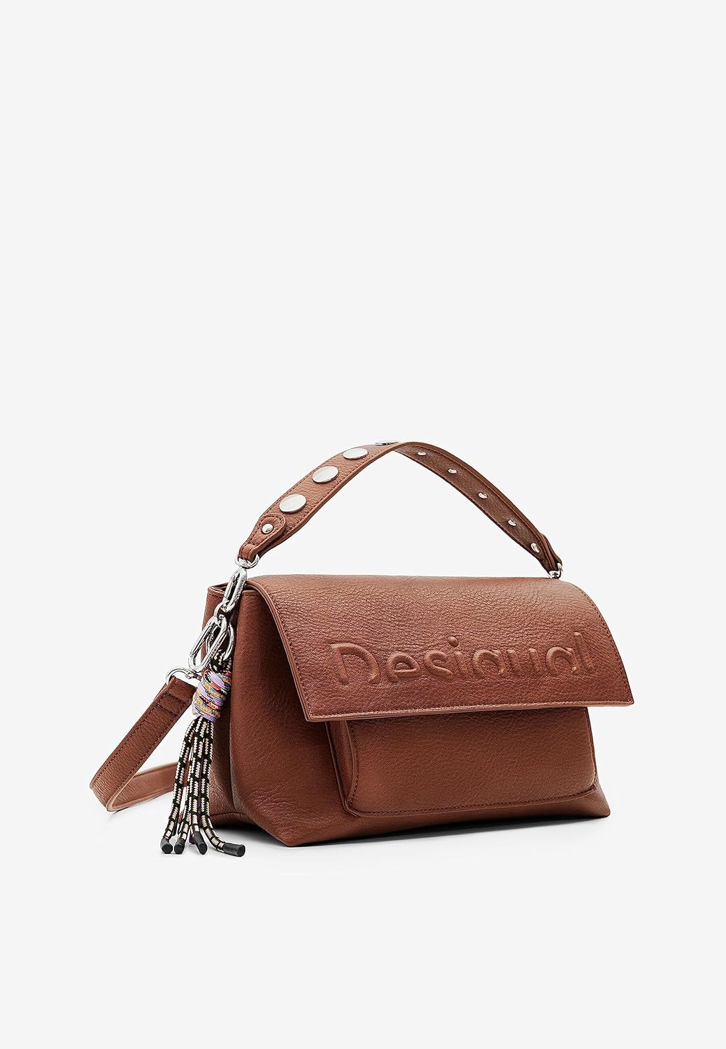 Desigual Midsize Half-Logo Crossbody Bag