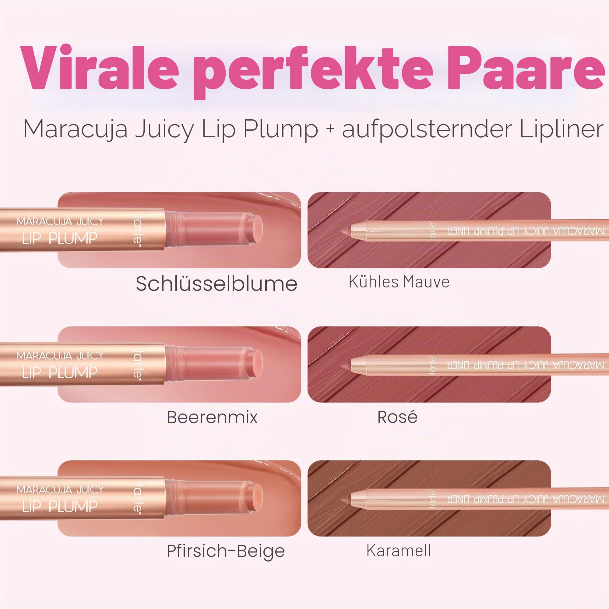 tarte Maracuja Juicy Lip Plump Honeysuckle