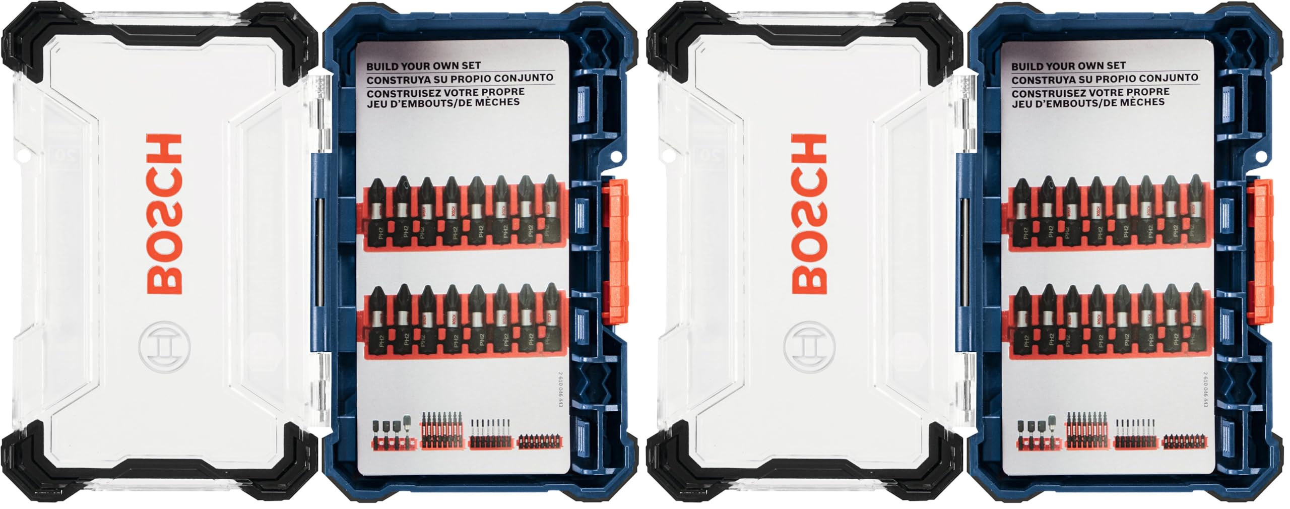 BOSCH CCSCM Medium Case for Custom Case System (Case Only) (Pack of 2)