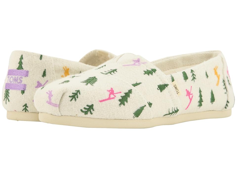 

TOMS Alpargata (Vintage Ski Felt (Vegan)) Women's Shoes, Beige