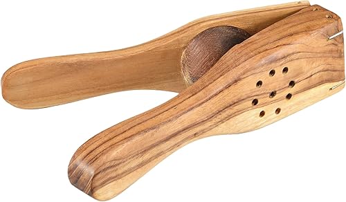 Miniatura 4 de AeraVida Exprimidor manual de madera de teca hecho a mano de limón lima  Muddler de madera  Accesorio de cocina duradero