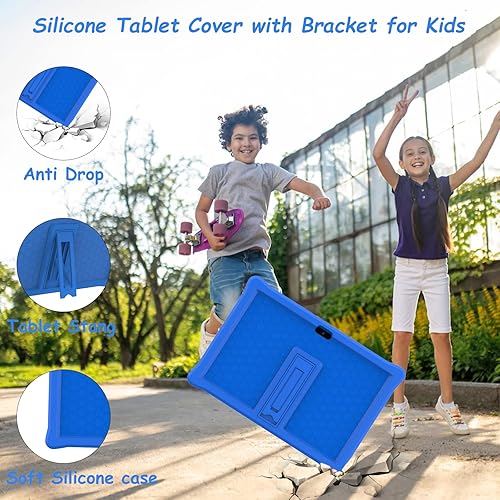 Miniatura 5 de Tableta para niños, tableta Androrid 11 de 10 pulgadas para niños, 3 GB de RAM+64 GB ROM, certificado por Google, cámara de 8 MP, tableta educativa