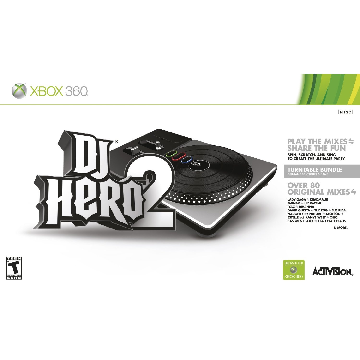 Nintendo Switch DJ Hero DJ Hero (SW)(Street 10/19): Nintendo Wii: Video Games