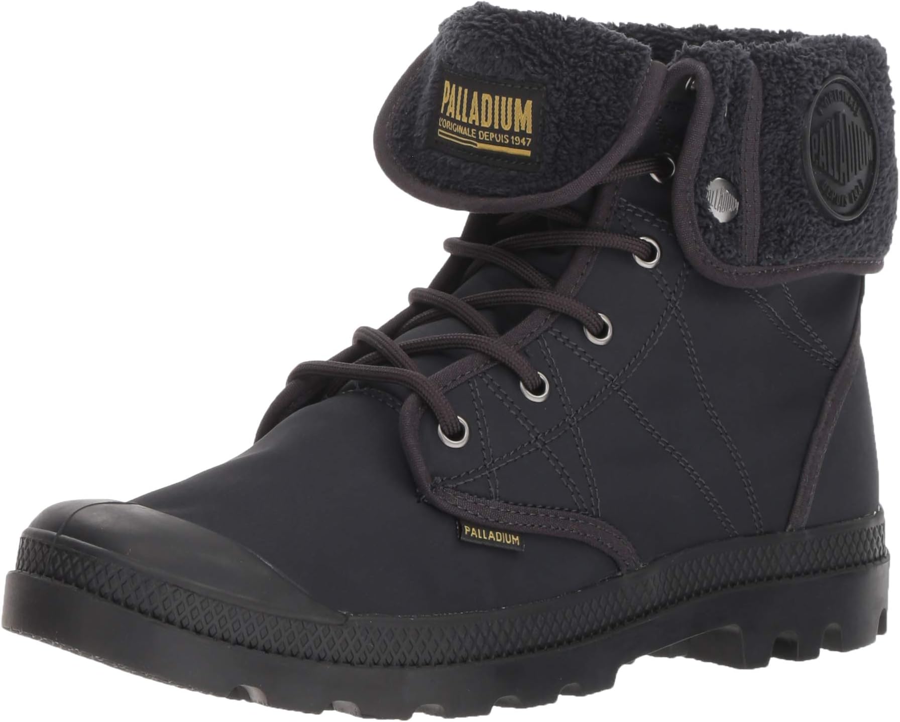 Palladium Women's 75978-003-M, Black, 4