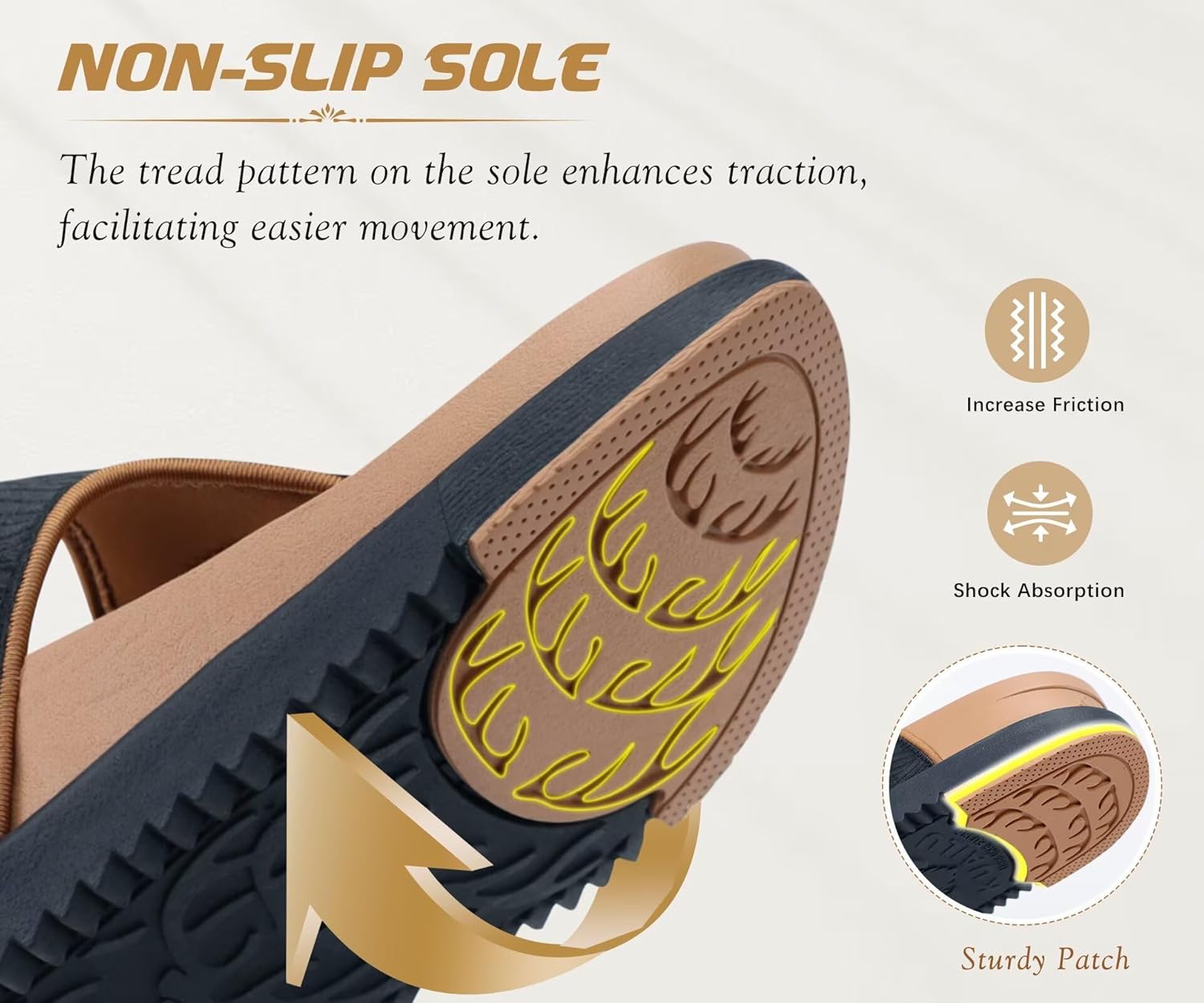 KuaiLu Flip Flops for Womens Orthotic Chic Platform Sandals with Arch Support, Ultra Comfotable Summer Beach Walking Plantar Fasciitis Cushion Sandals Ladies Open toe Adjustable Flat Sandles