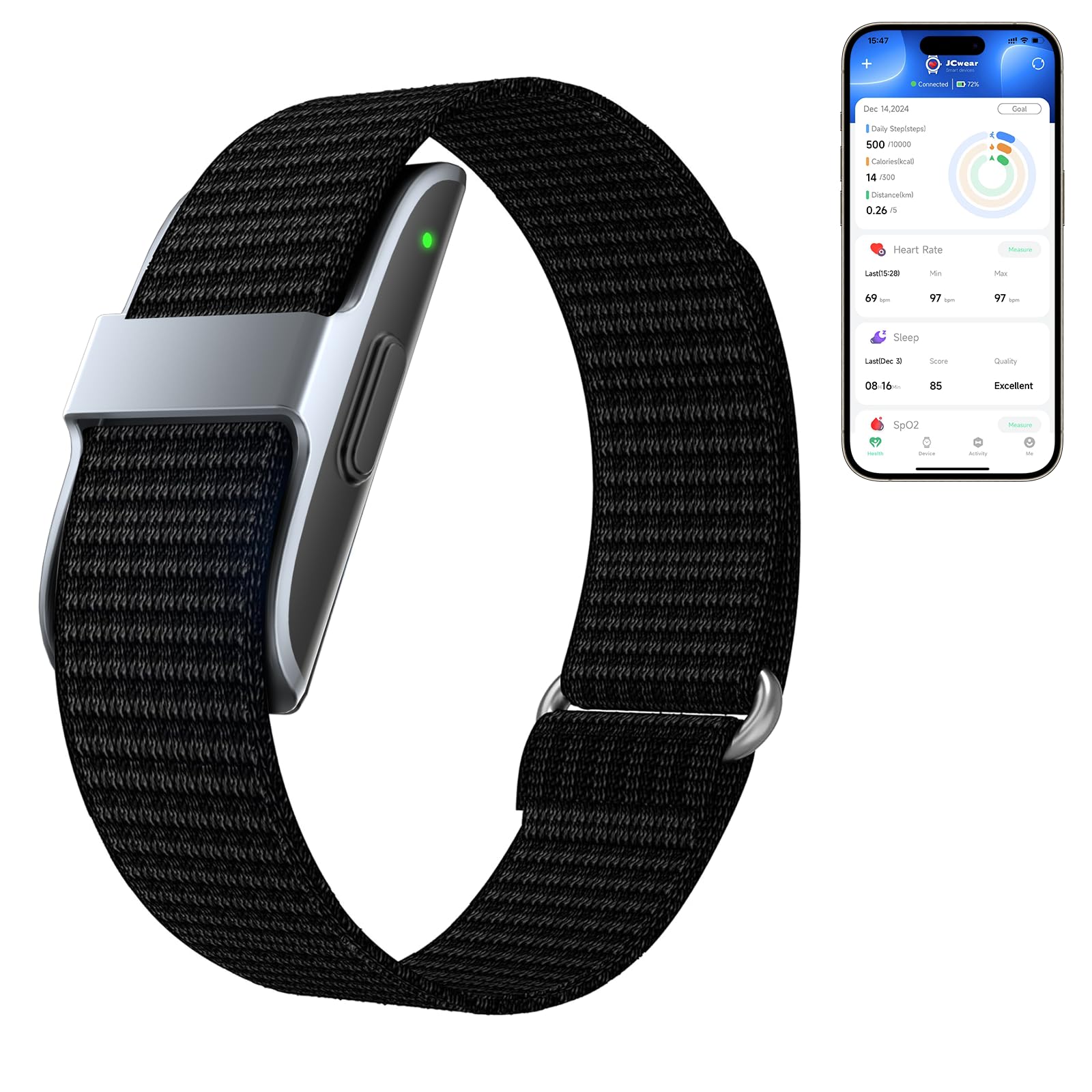 Fitness Trackers Amazon Halo Wristband Smart Wristband Halo App