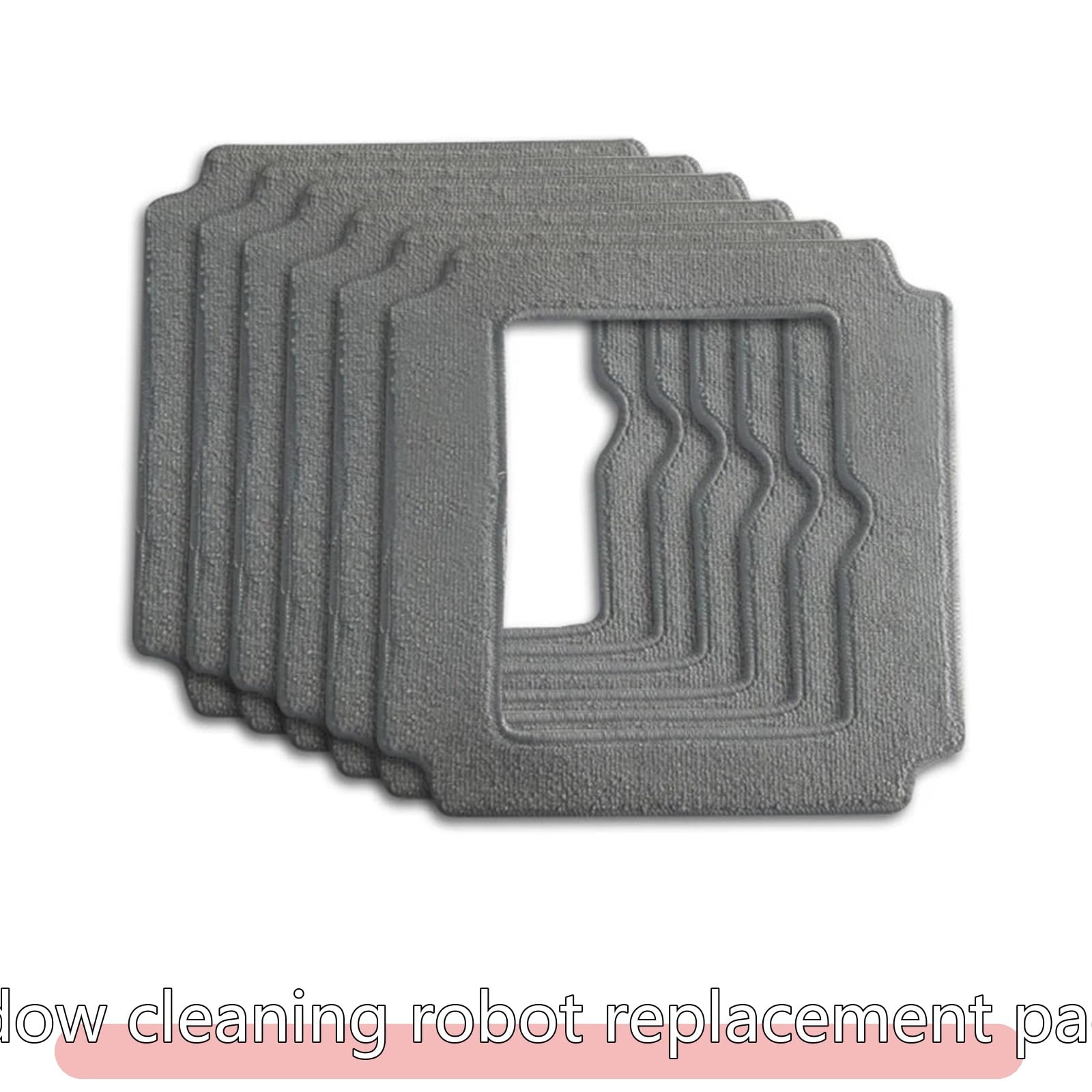 Fensterreinigung Roboter Ersatz Pads Faser Wischen Tuche | Kompatibel Mit Liectroux 6pcs / Packung YW509 Glastücher