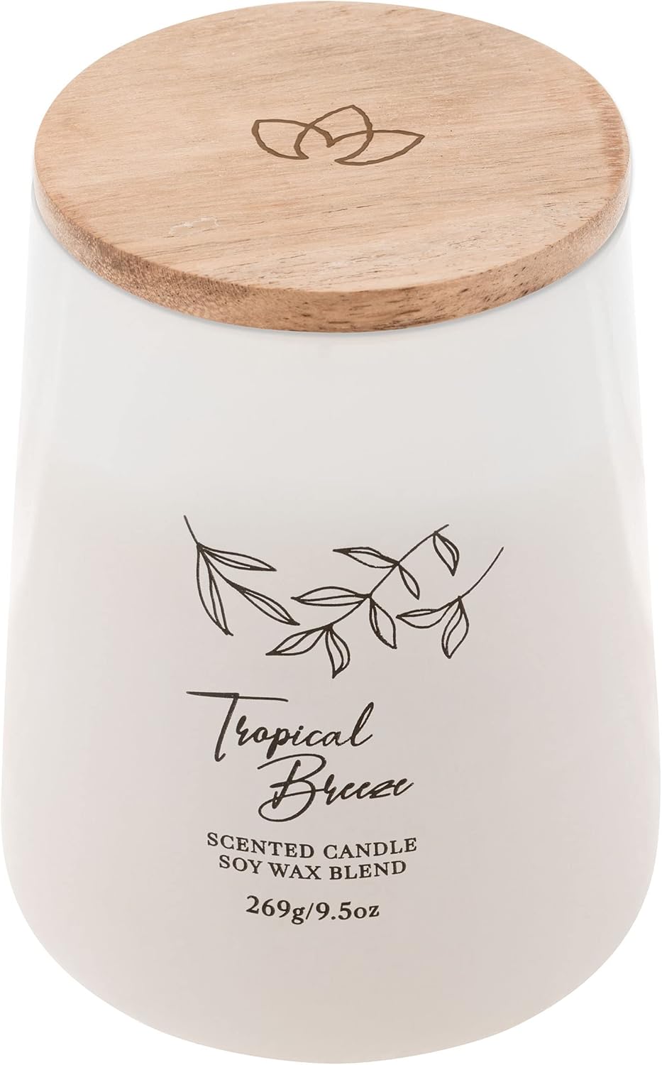 Karma, Luxury Mercantile Poured Soy Wax Blend Candle, Scented Candles for Home, Candle Gifts for Women & Men, 30 Hours Long Burning, 9.5 oz Soy Wax Blend Candle, Tropical Breeze