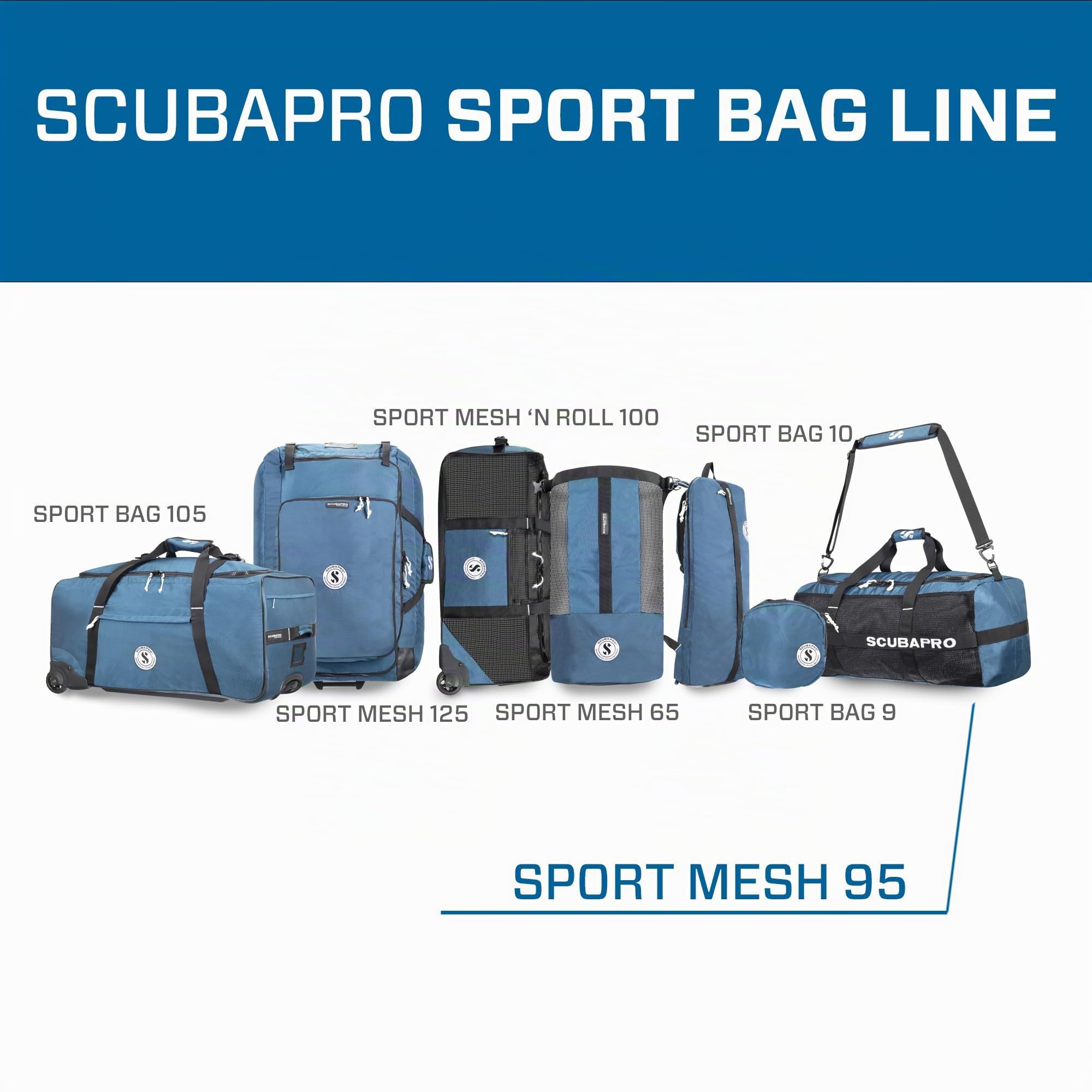 SCUBAPRO Sport MESH 95 - Tauchtasche Reisetasche