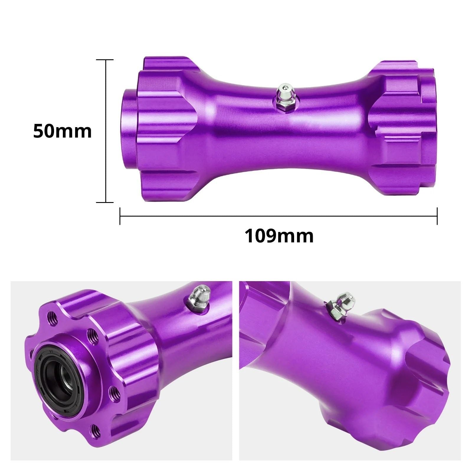 motocykla Wał na Pasuje do Surron Light Bee X, środkowego wału napędowego, koła pasowego wtórnego Sur-Ron S, roweru elektrycznego Segway X160 X260(Purple Set)