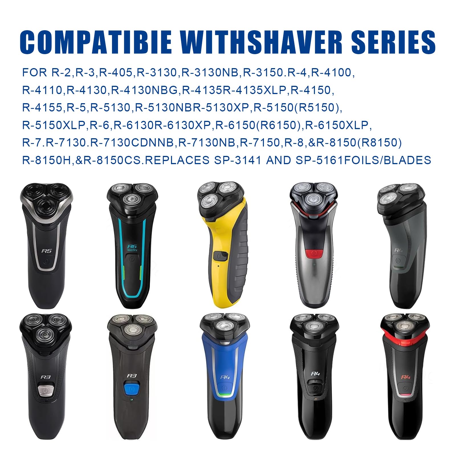 Tête de rasoir rotative de rechange, compatible avec la série Remington