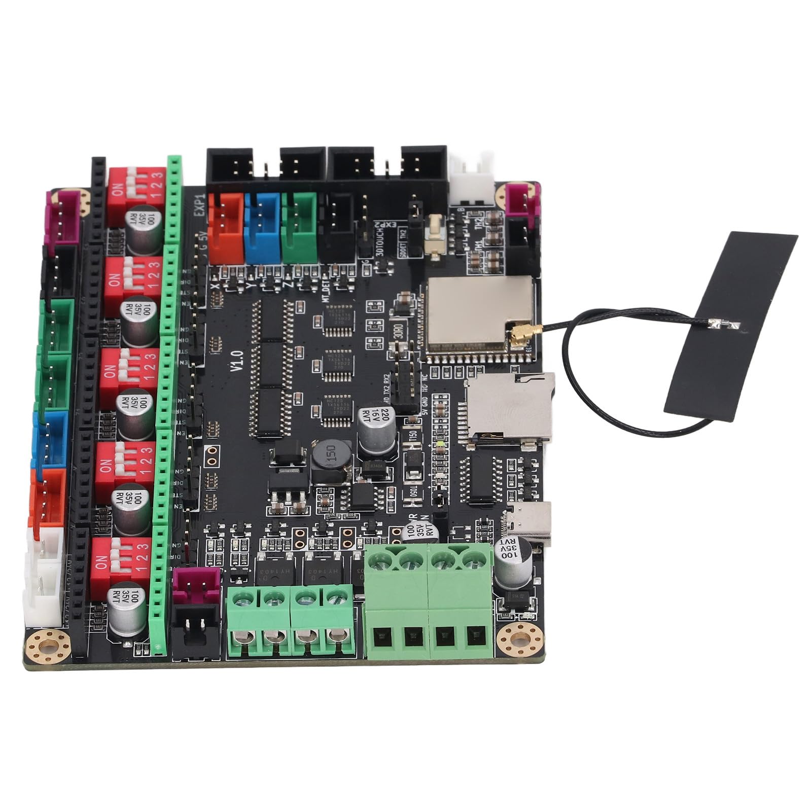 Placa de Control Principal para Impresora 3D con Firmware Marlin2.0 WIFI y Módulo de Comunicación –patible con MKS TinyBee