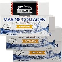 Marine Collagen 60Capsule Contains Royal Jelly/for Beartuiful Skin, Hair and Nails Dietary Supplement 3 Pack