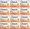Cepacol Maximum Strength Throat Drop Lozenges, Honey Lemon, 16 Count Pack of 12