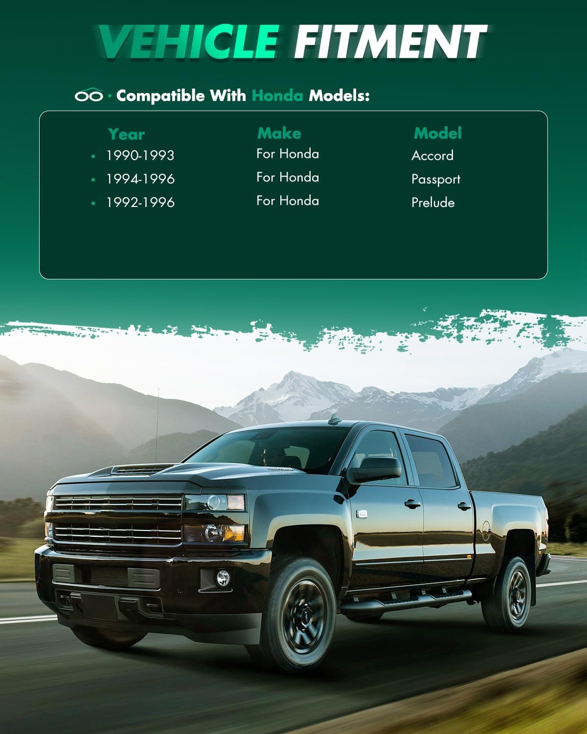 SCITOO 13810PT1003 13810PT1004 Engine Harmonic Balancer Crankshaft Pulley for Honda Accord 1990-1993, Prelude 1992-1996, Passport 1994-1996, SOHC L4 2.2L 2.6L, DOHC L4 2.3L