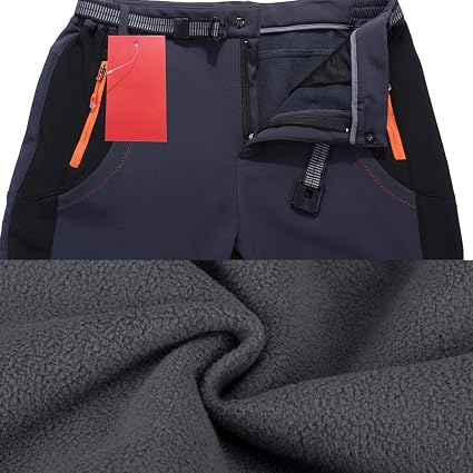 Fleece Lined Elastic Waist 