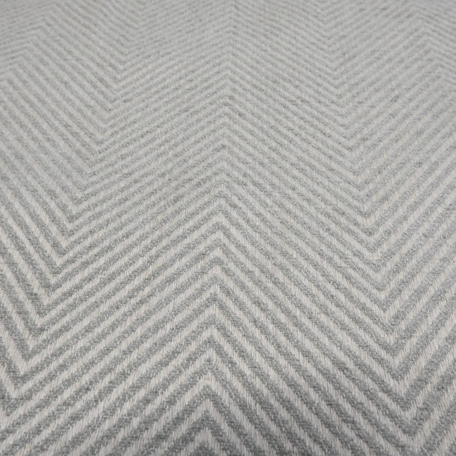 I Want Fabric Duck Egg / Cream Chevron Upholstery Fabric, And, 140Cm Width, Sold By The Metre