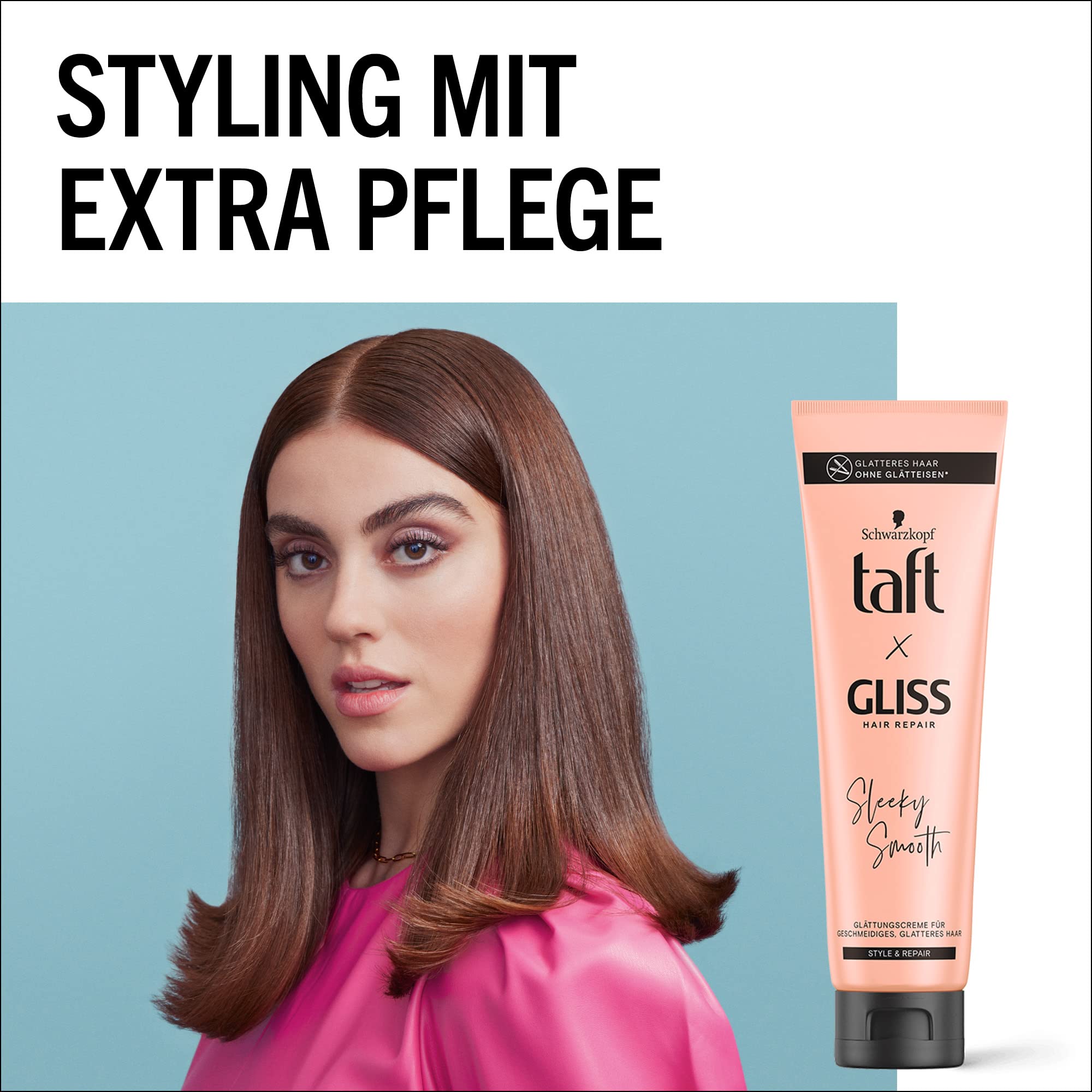 SchwarzTEPF Taffettà Crema lisciante Taffettà x Gliss Sleeky Smooth 150 ml