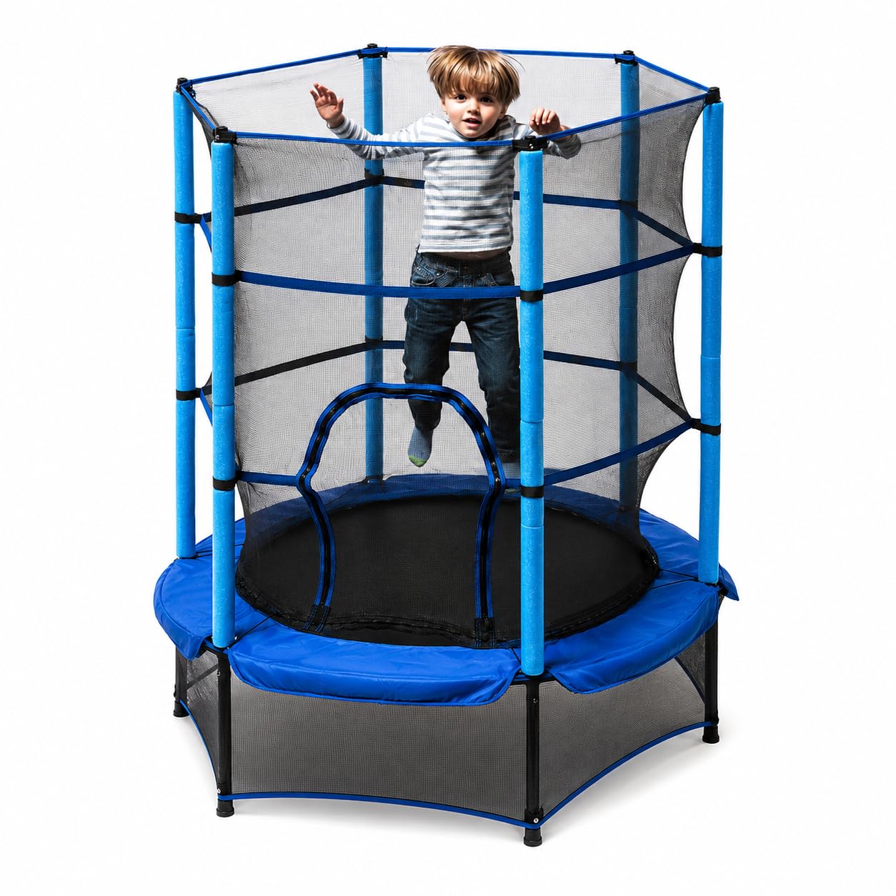 Cama elástica Infantil ATAA 140 cm – Red Cremallera, Acolchados