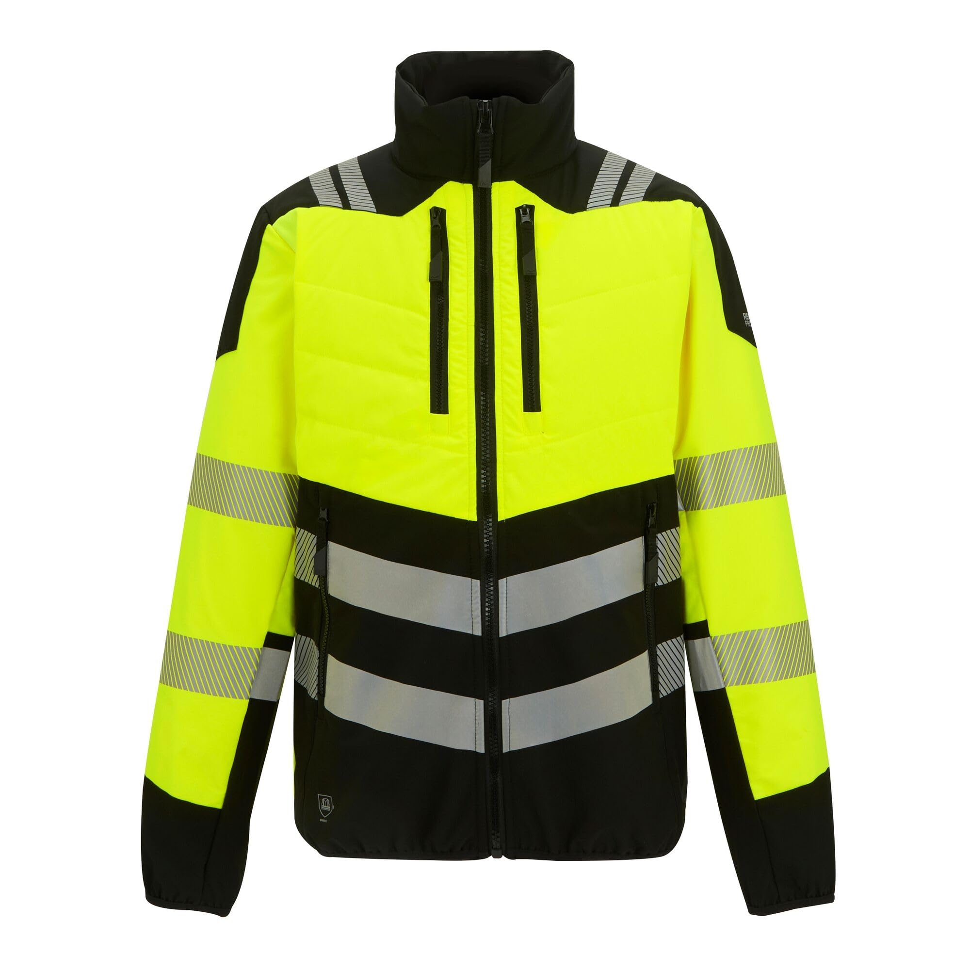 Regatta Professional Mens Hi-Vis X-Pro Hybrid Jacket Work Coat