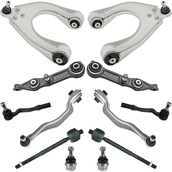 Amazon Com Front Suspension Control Arms Tied Rods Ball Joints Kit For Mercedes Benz Cls E Class W211 Rwd Automotive
