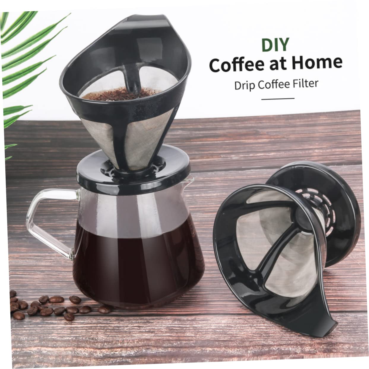 OKUMEYR Hand Drip Filter Pot Precision Strainer Stainless Filter for Excellent Filtering Effect