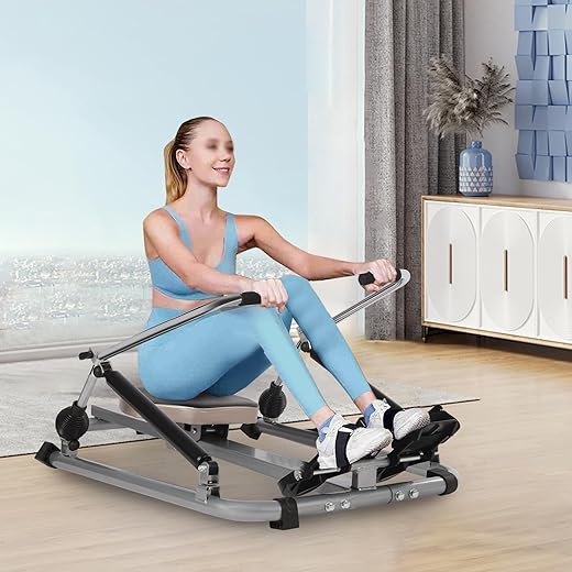 OMGGYER Rudermaschine – Silver, black