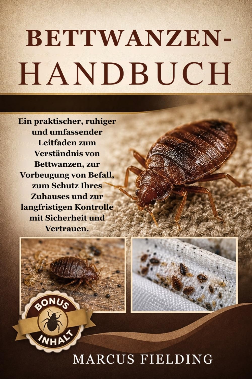 BETTWANZEN-HANDBUCH: Ein praktischer, ruhiger und umfassender Leitfaden zum Verständnis von Bettwanzen, zur Vorbeugung von Befall, zum Schutz Ihres ... Kontrolle mit Sicherheit und Vertrauen.