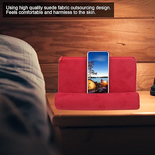 Miniatura 6 de Soporte de almohada para tableta, soporte suave para tableta, soporte de regazo para teléfono móvil, cojín de reposo en cama, soporte de lectura,