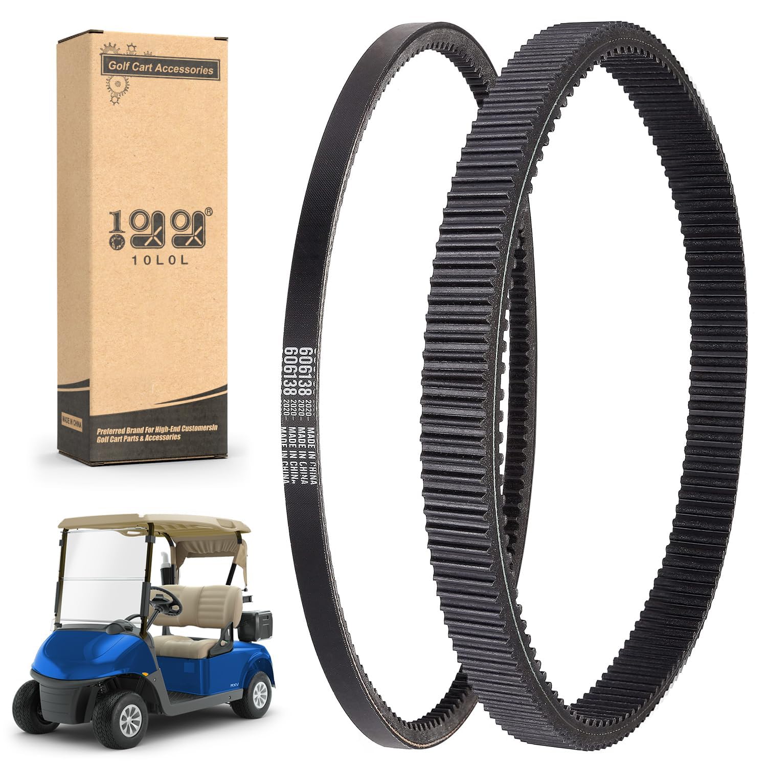 Amazon.com: 10L0L Golf Cart Clutch Drive Belt with Starter