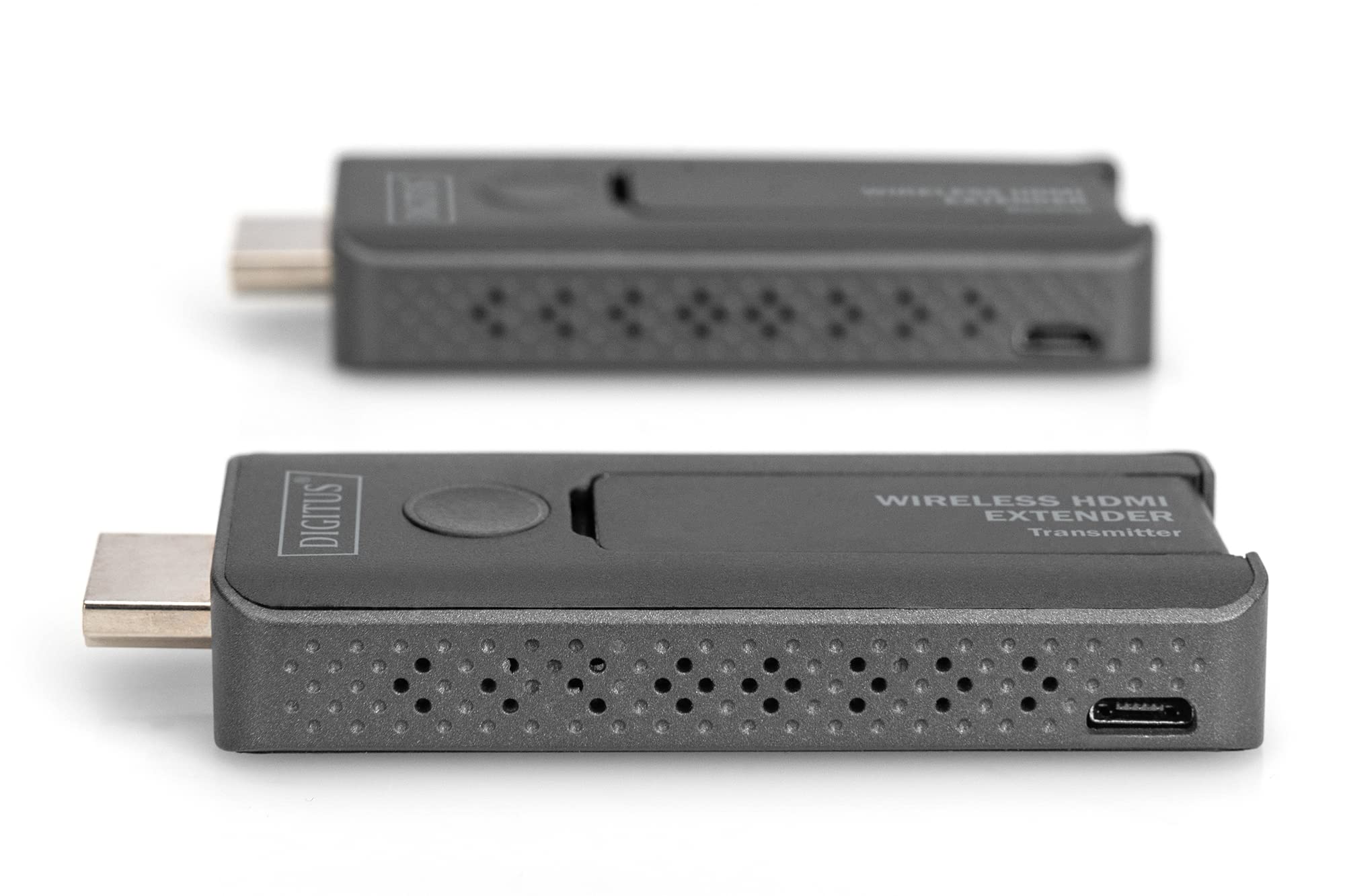 DIGITUS Extender HDMI wireless - portata 50 m - Full-HD 1080p 60 Hz - punto a punto - Plug&Play - nero-argento