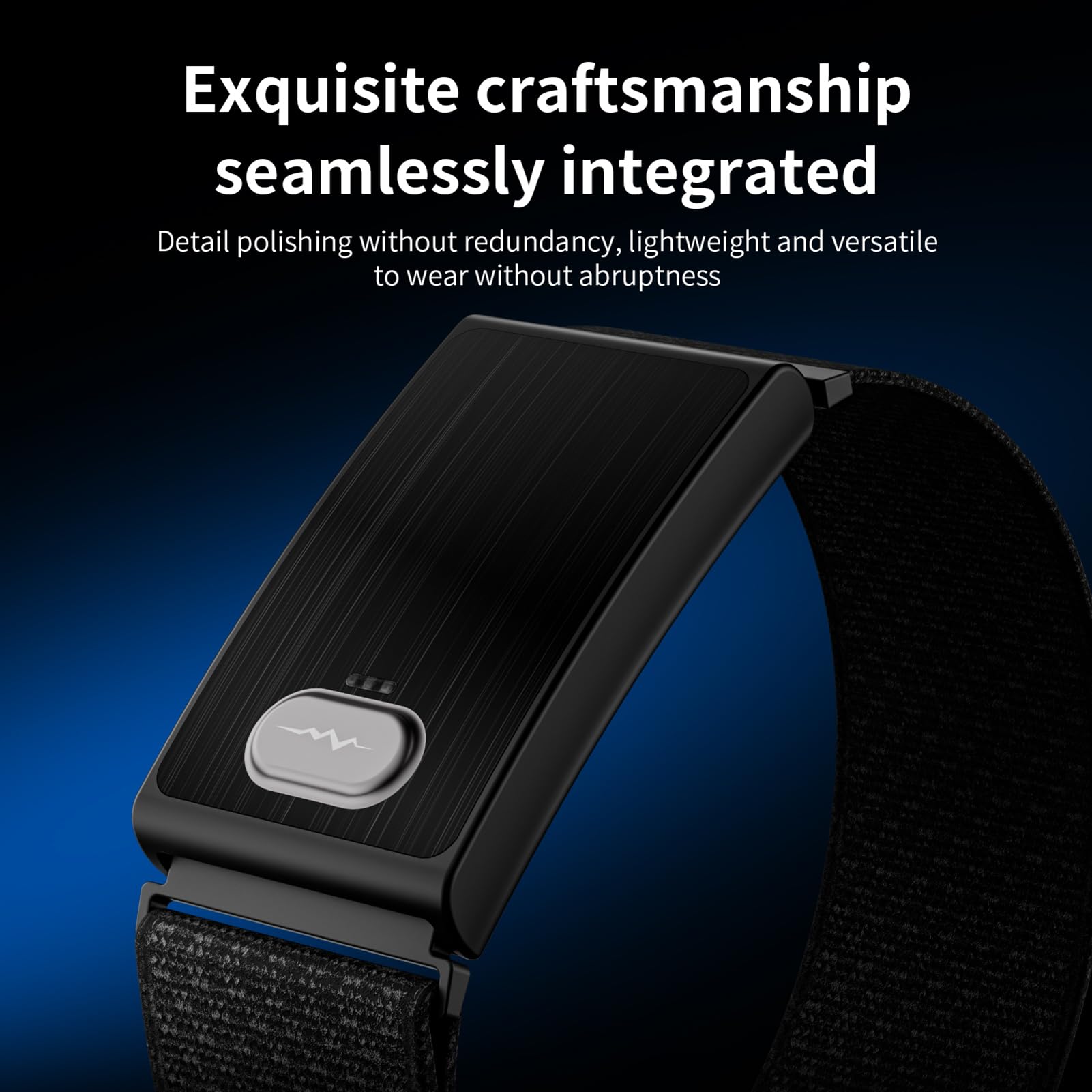 XUMIUZIY Braccialetto Intelligente Fitness Tracker per Uomo Donna (BLACK)
