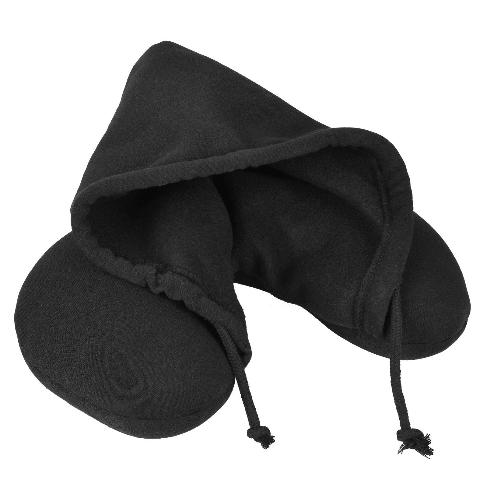 ASAB Luxury U Shaped Hooded Travel Neck Cushion Support Pillow Head Shoulder Rest for Reliving Stress and Helps Relaxing & Sleeping