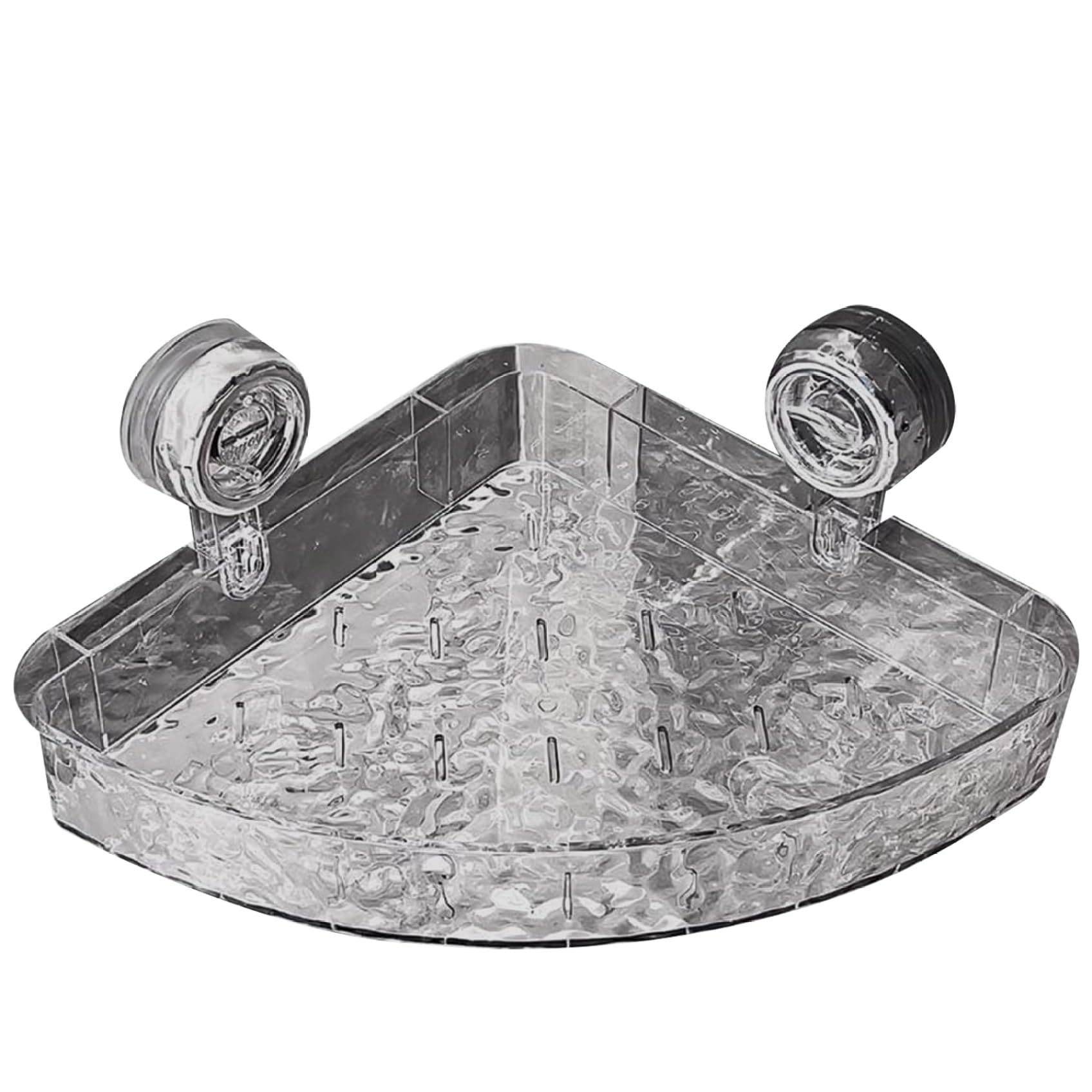Corner Shower Caddy Suction Cup Shower Caddy No Drilling Shower Organizer Corner 10KG Heavy Loading Bathroom Shelf Removable