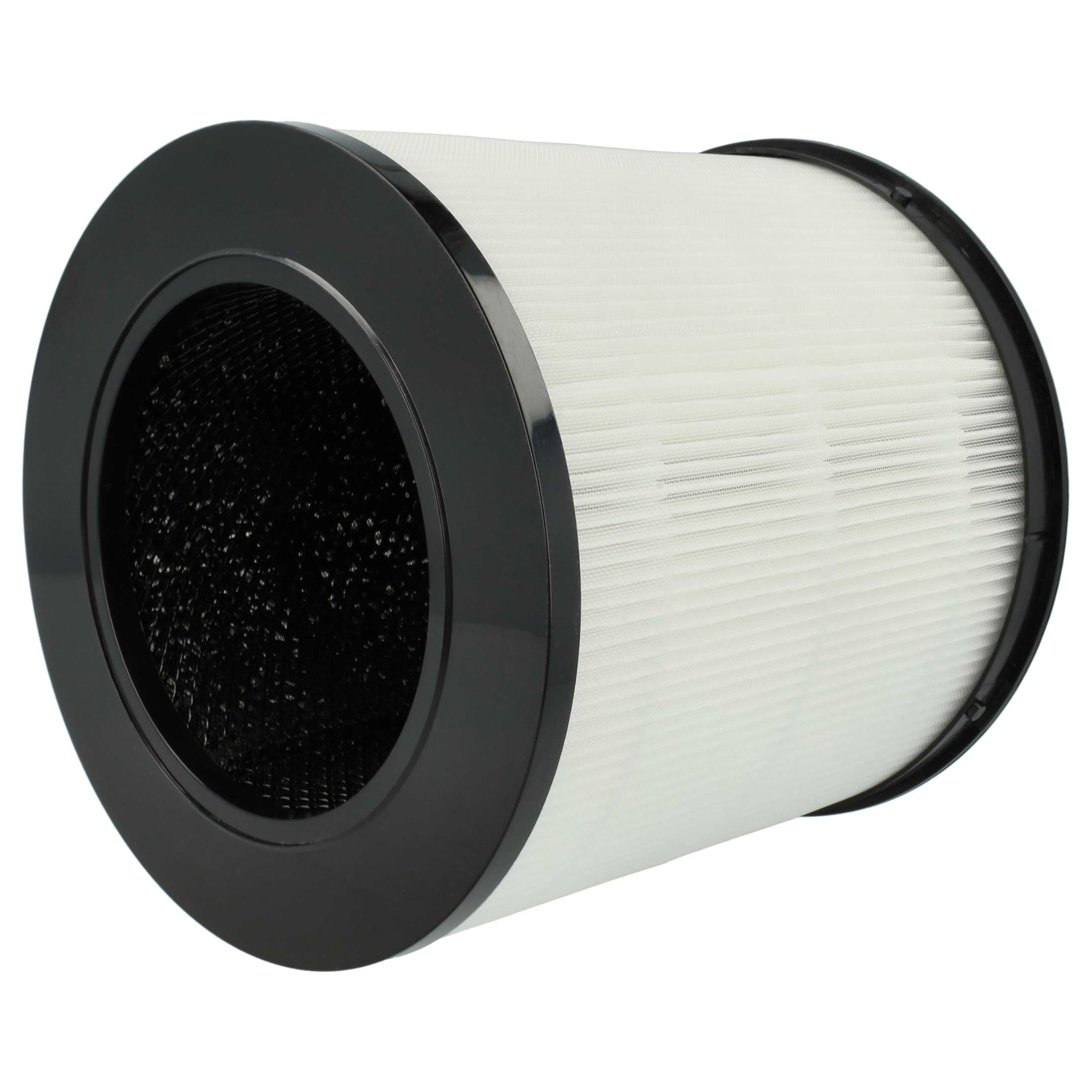 vhbw 2x filtro aria compatibile con Xiaomi Smart Air Purifier 4 Compact purificatore d'aria - filtro combinato prefiltro + HEPA + carbone attivo