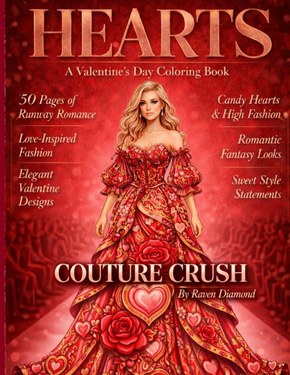 HEARTS: A Valentine's Day Coloring Book